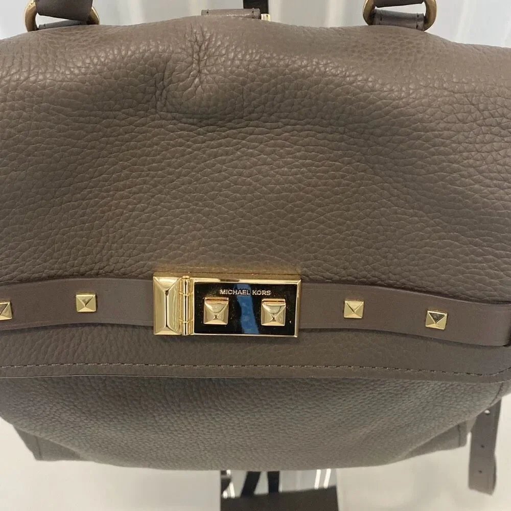 Michael Kors, Addison, pebble, leather backpack